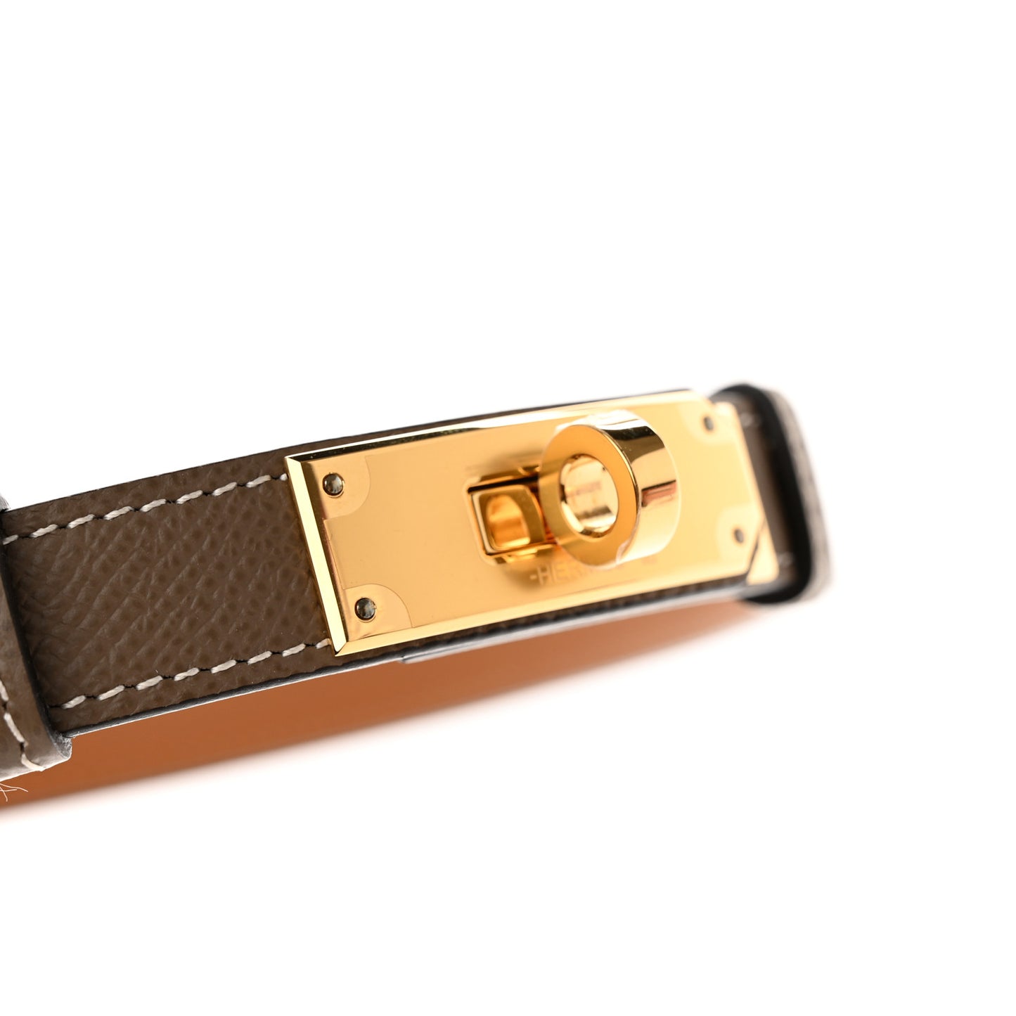 Epsom Kelly Belt Etoupe