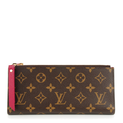 Louis Vuitton Monogram Adele Wallet Fuchsia 1 of 7