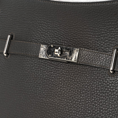 Hermes Taurillon Clemence Bicolor Jypsiere 34 Ardoise Gris Tourterelle 13 of 20