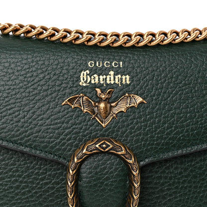 Gucci Calfskin Garden Dionysus Chain Wallet Emerald 8 of 12