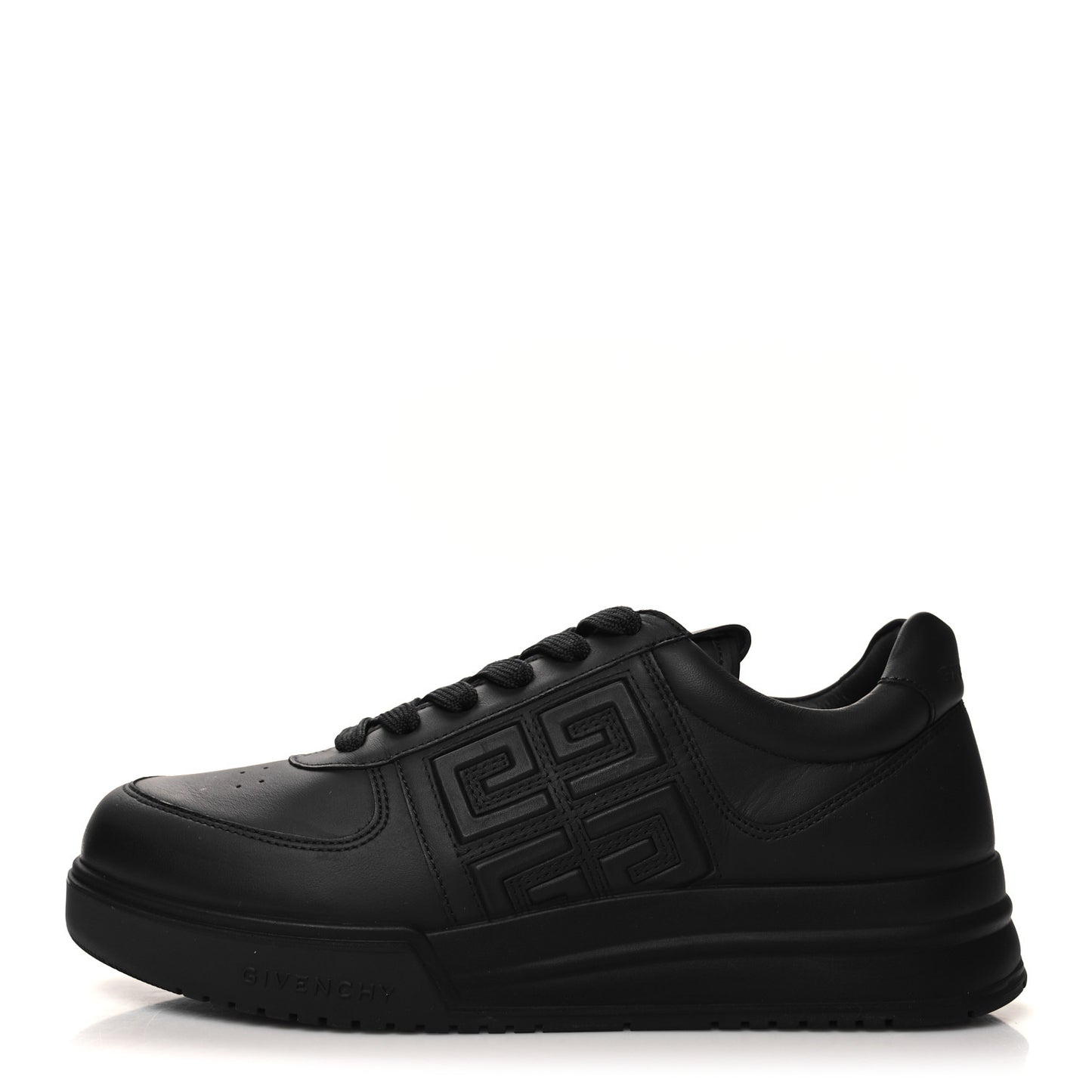 Calfskin Women G4 Low Top Sneakers 38 Black