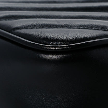Saint Laurent Calfskin Matelasse Monogram Lou Camera Bag Black 11 of 13