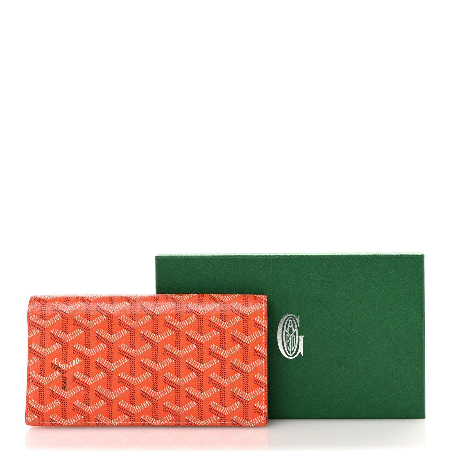 Goyardine Richelieu Wallet Orange