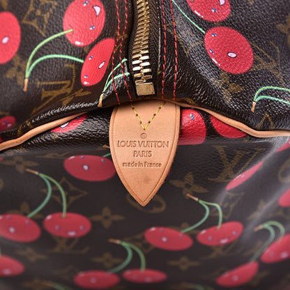 Louis Vuitton Monogram Cerises Keepall 45 7 of 11