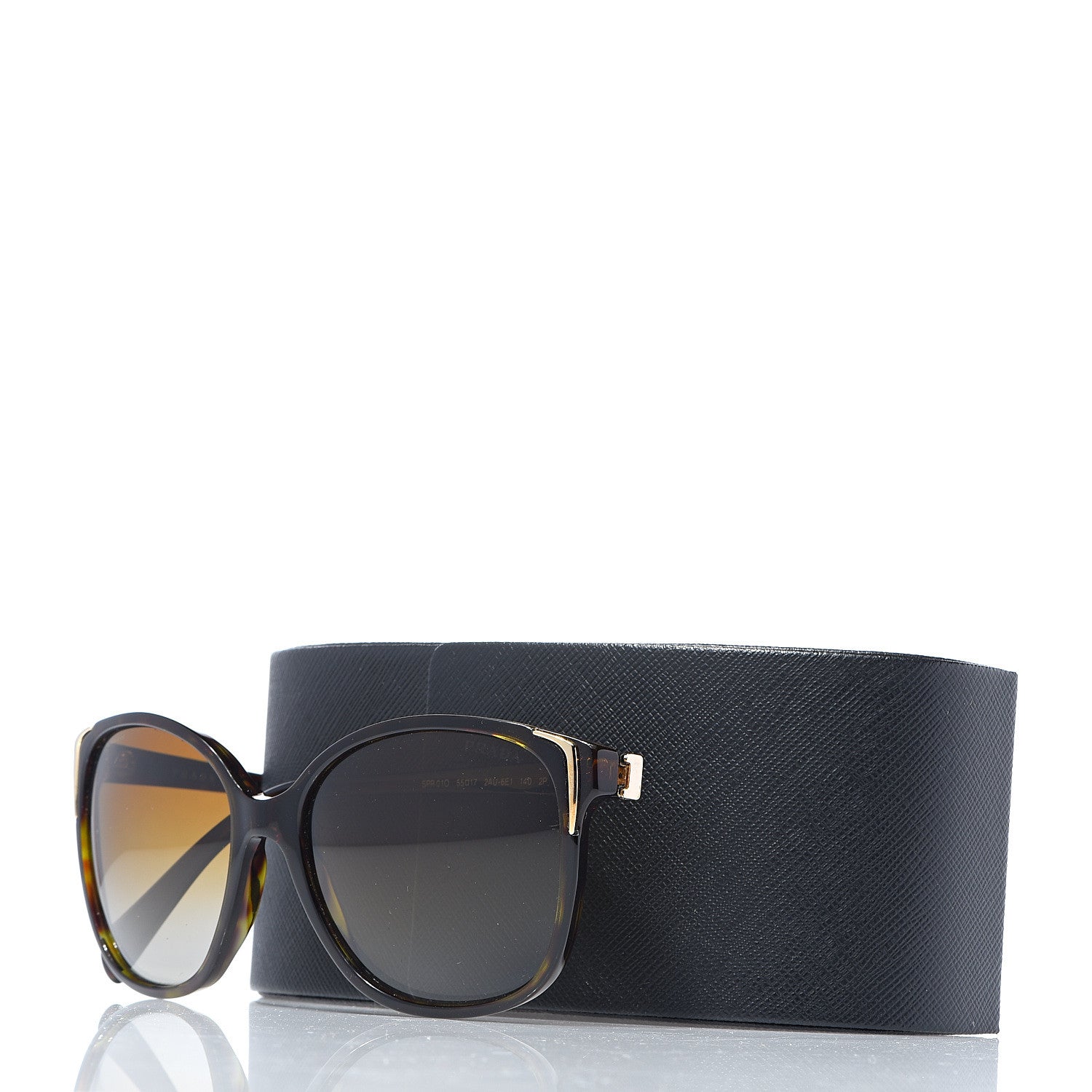 Prada Acetate Sunglasses SPR 01O Tortoise 8 of 8