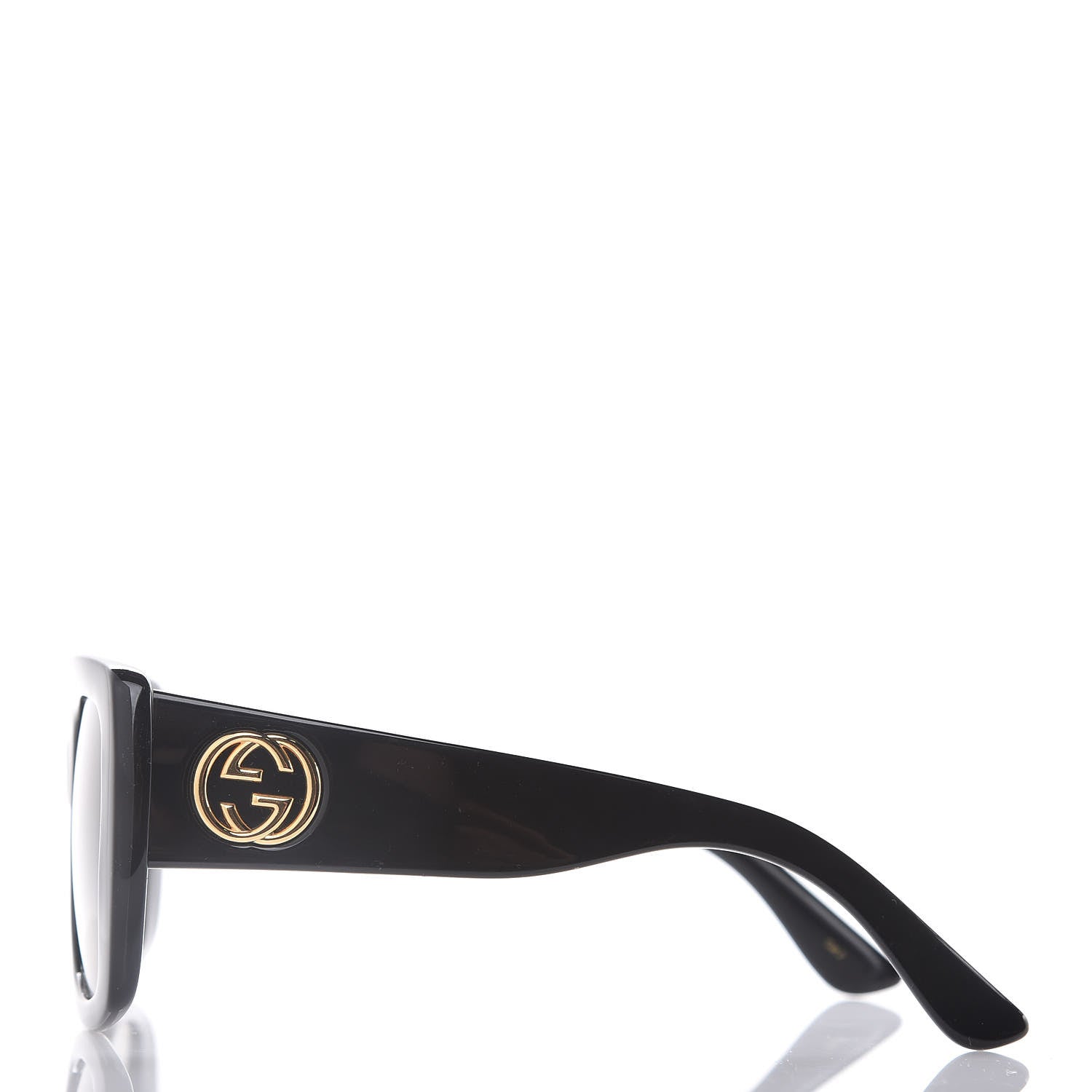 Gucci Acetate Square Frame Sunglasses GG0141S Black 2 of 6