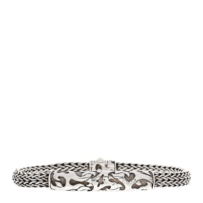 John Hardy Sterling Silver Dayak Classic Chain Station Bracelet 1 of 3