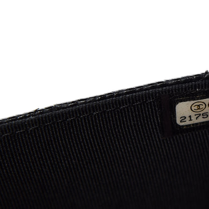 Chanel Caviar Quilted Wallet On Chain WOC Black 10 of 11