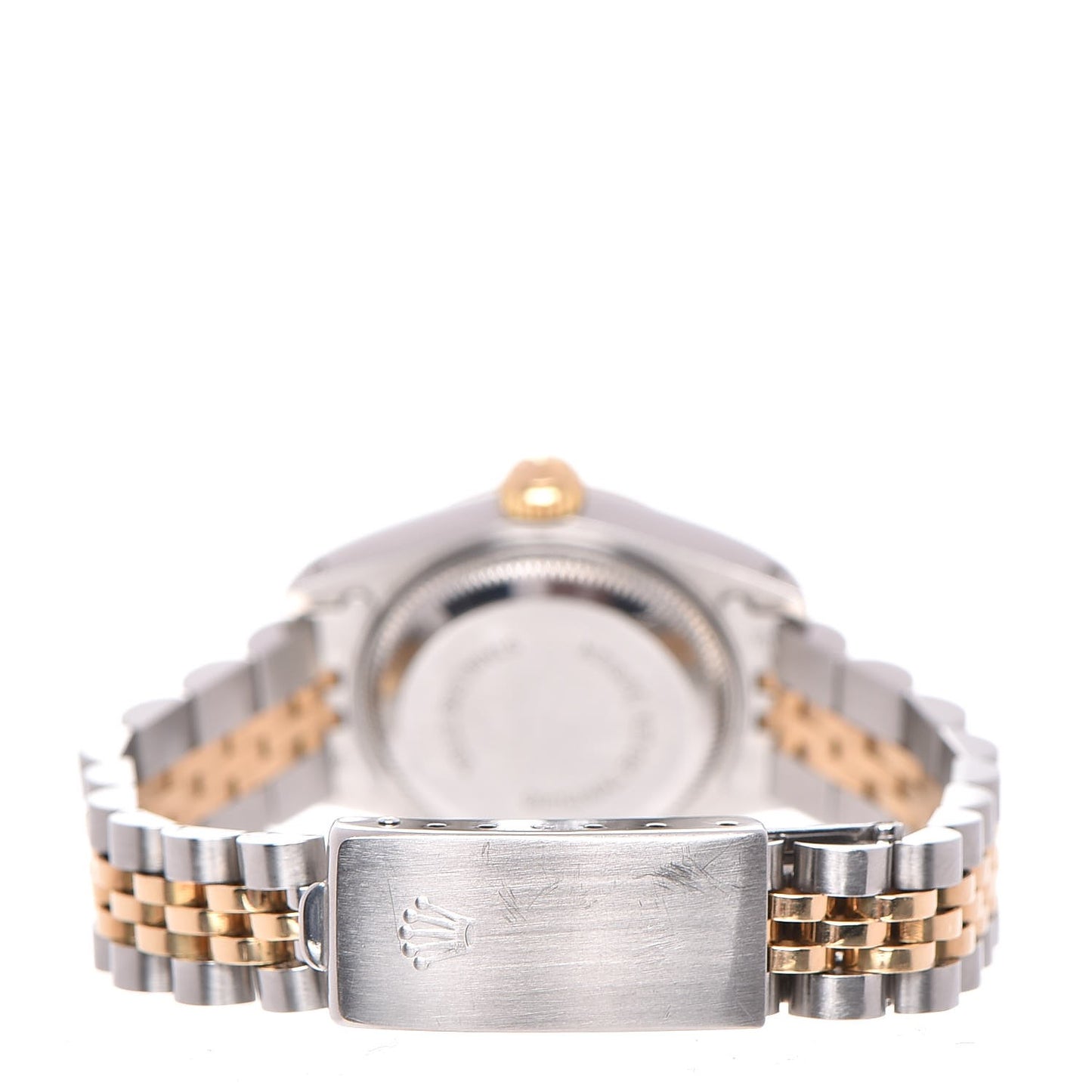 Stainless Steel 18K Yellow Gold 26mm Oyster Perpetual Datejust Watch Silver 69173