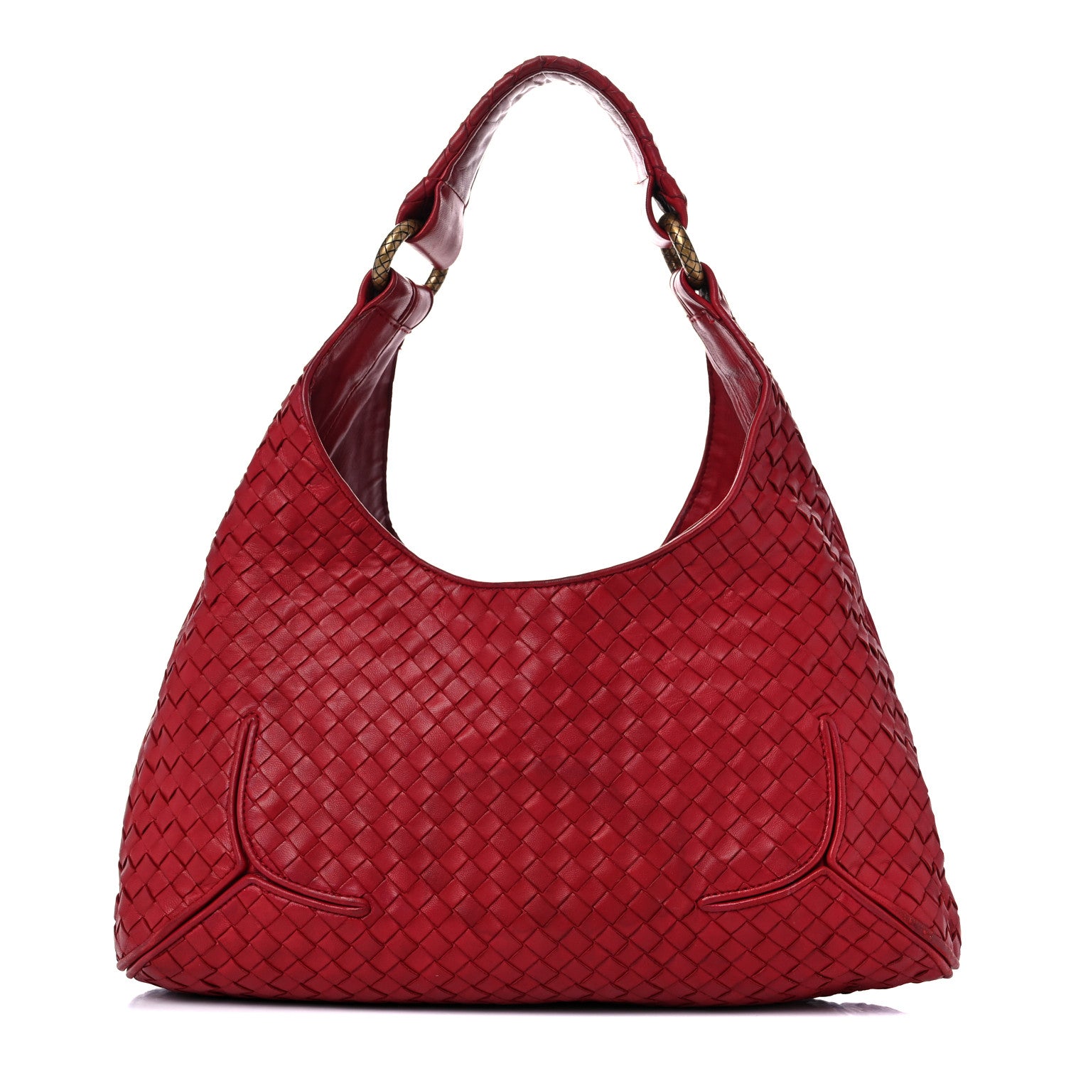 Bottega Veneta Nappa Intrecciato New Ball Hobo Carmino 1 of 28