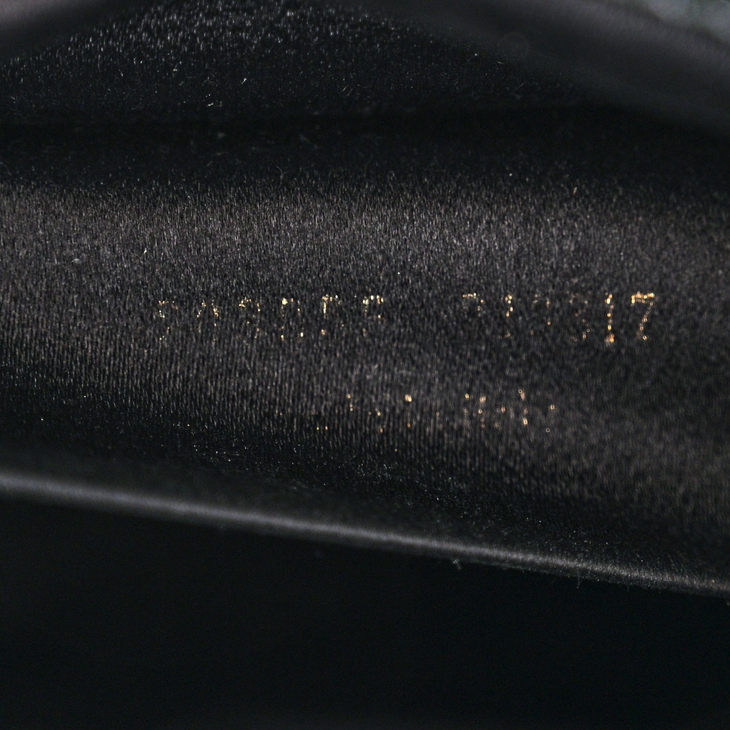 Textured Patent Monogram Large Belle De Jour Clutch Black