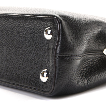 Louis Vuitton Taurillon Capucines BB Black 7 of 7