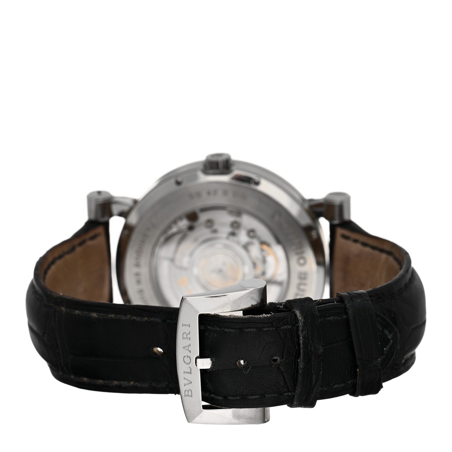 Stainless Steel Alligator 42mm Sotirio Retrograde Date Automatic Watch