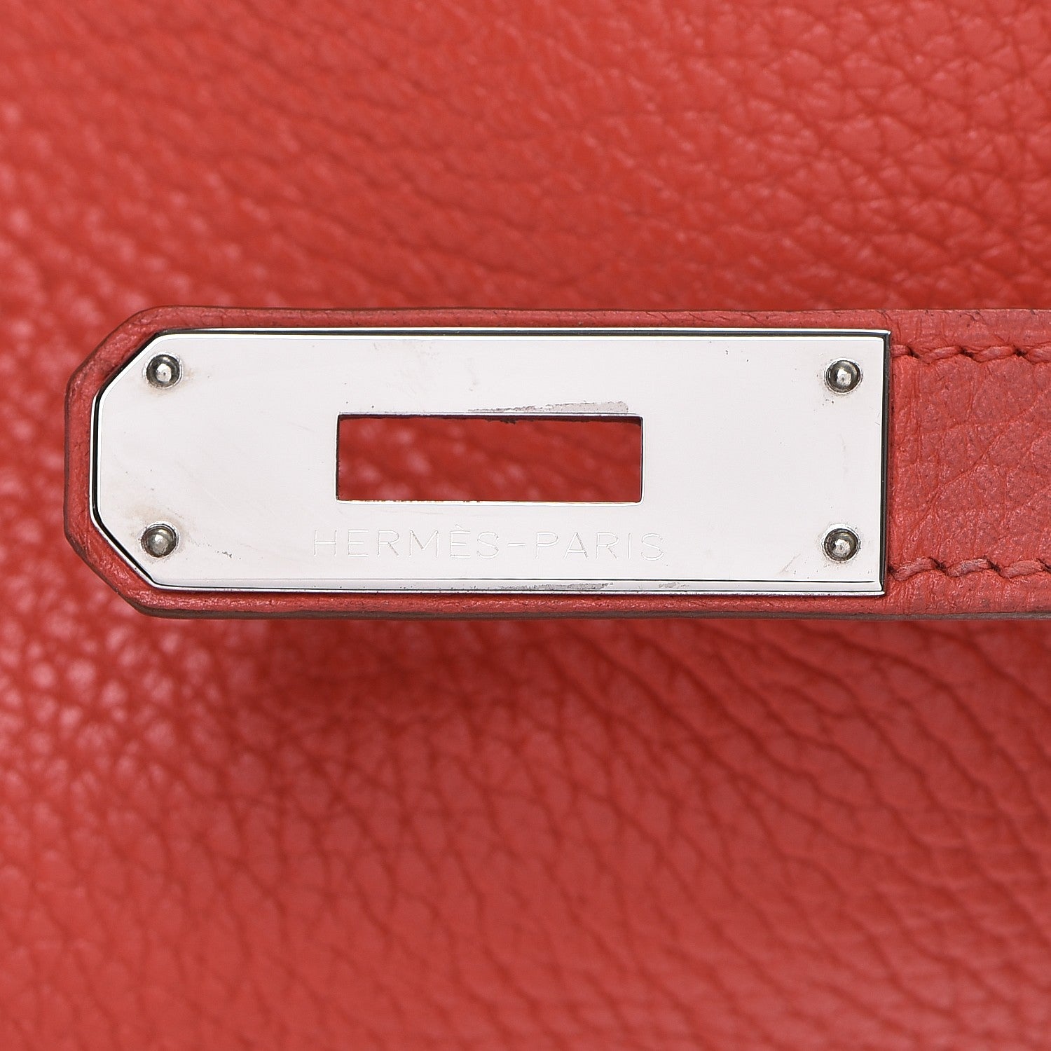 Hermes Togo Kelly Retourne 35 Geranium 8 of 36