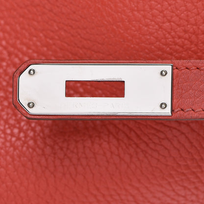 Hermes Togo Kelly Retourne 35 Geranium 8 of 36