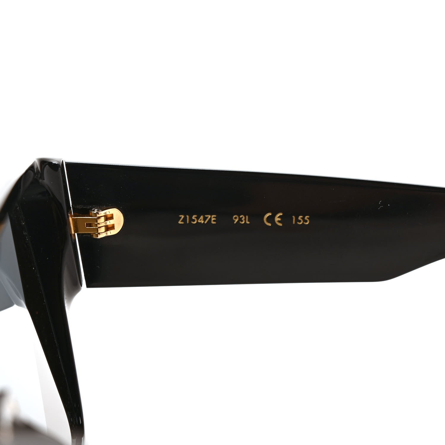 Louis Vuitton Acetate Swarovski Crystal Cyclone Sunglasses Z1547E Black 7 of 8