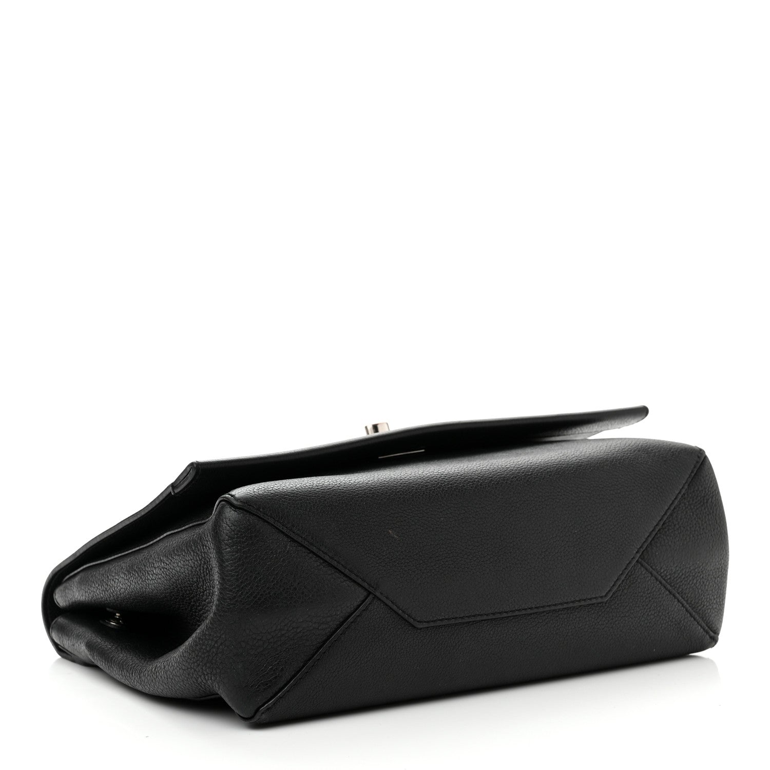 Louis Vuitton Soft Calfskin Lockme II Top Handle Black 4 of 11