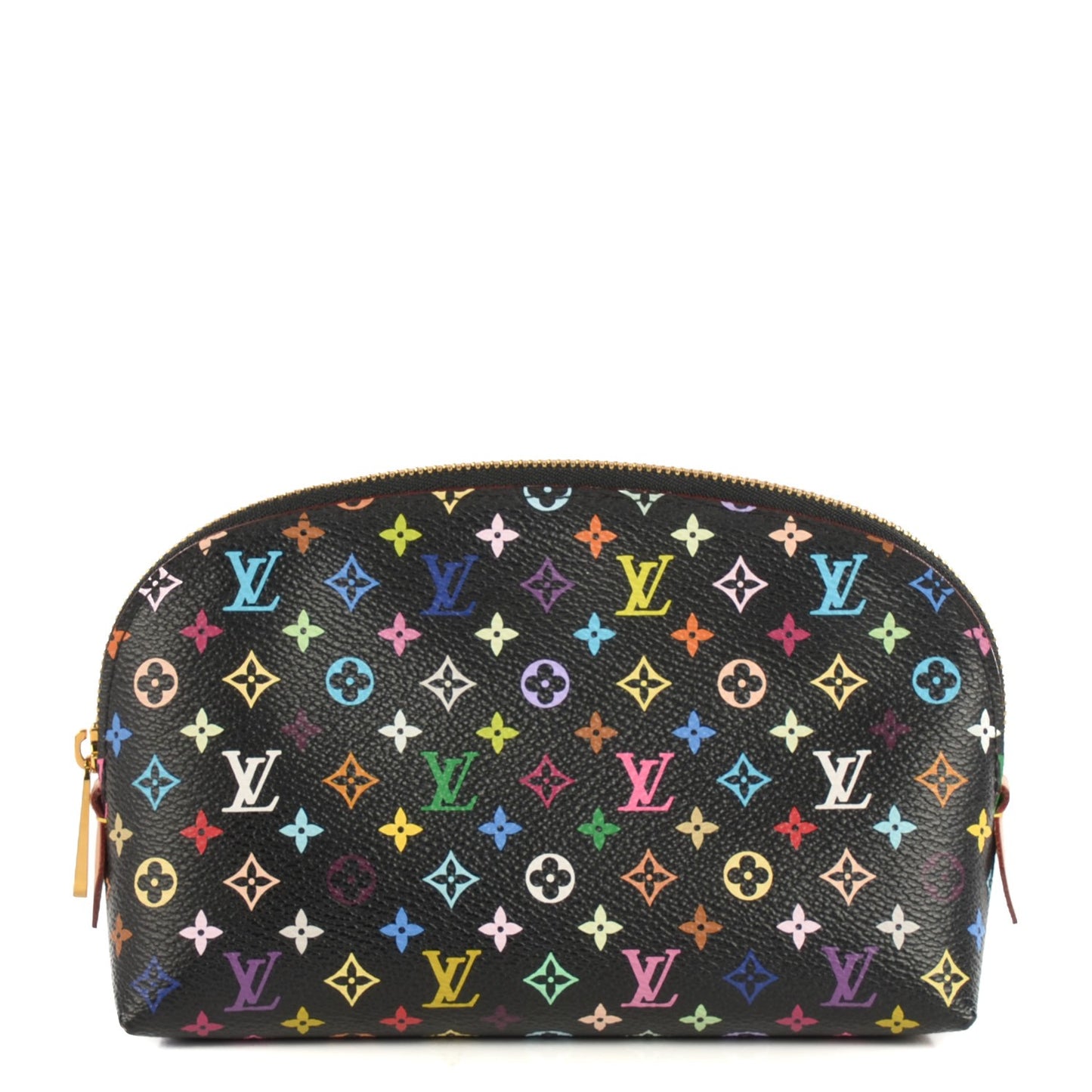 Monogram Multicolor Cosmetic Pouch Black Grenade