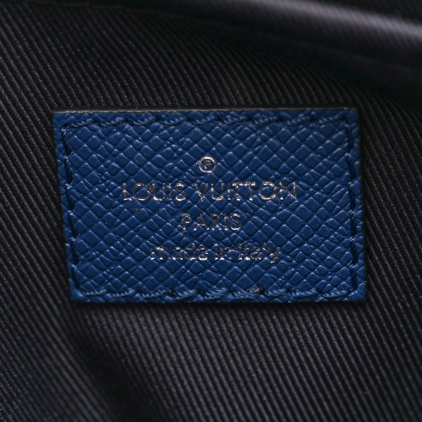 Taiga Monogram Outdoor Messenger Cobalt