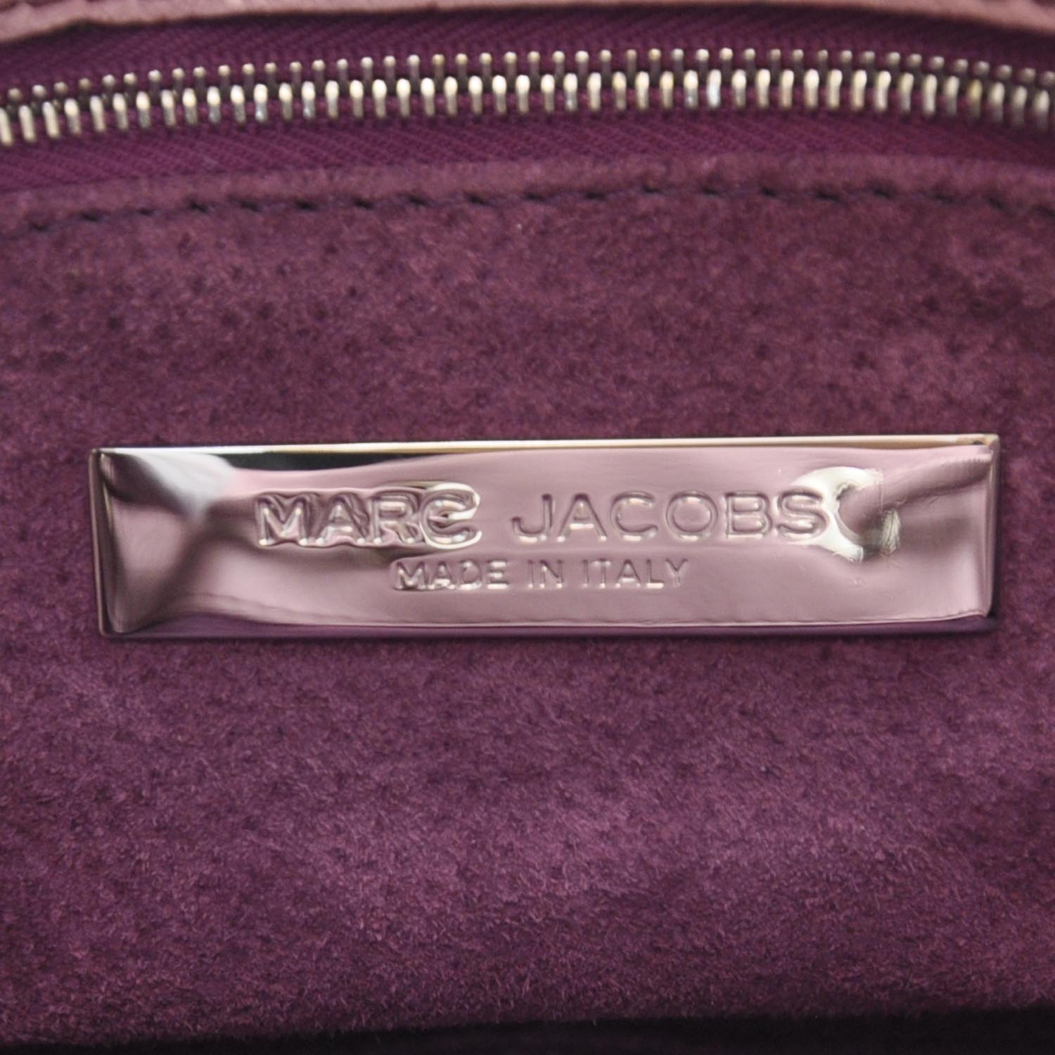 Marc Jacobs Calfskin Leather Selma Lavender 8 of 9
