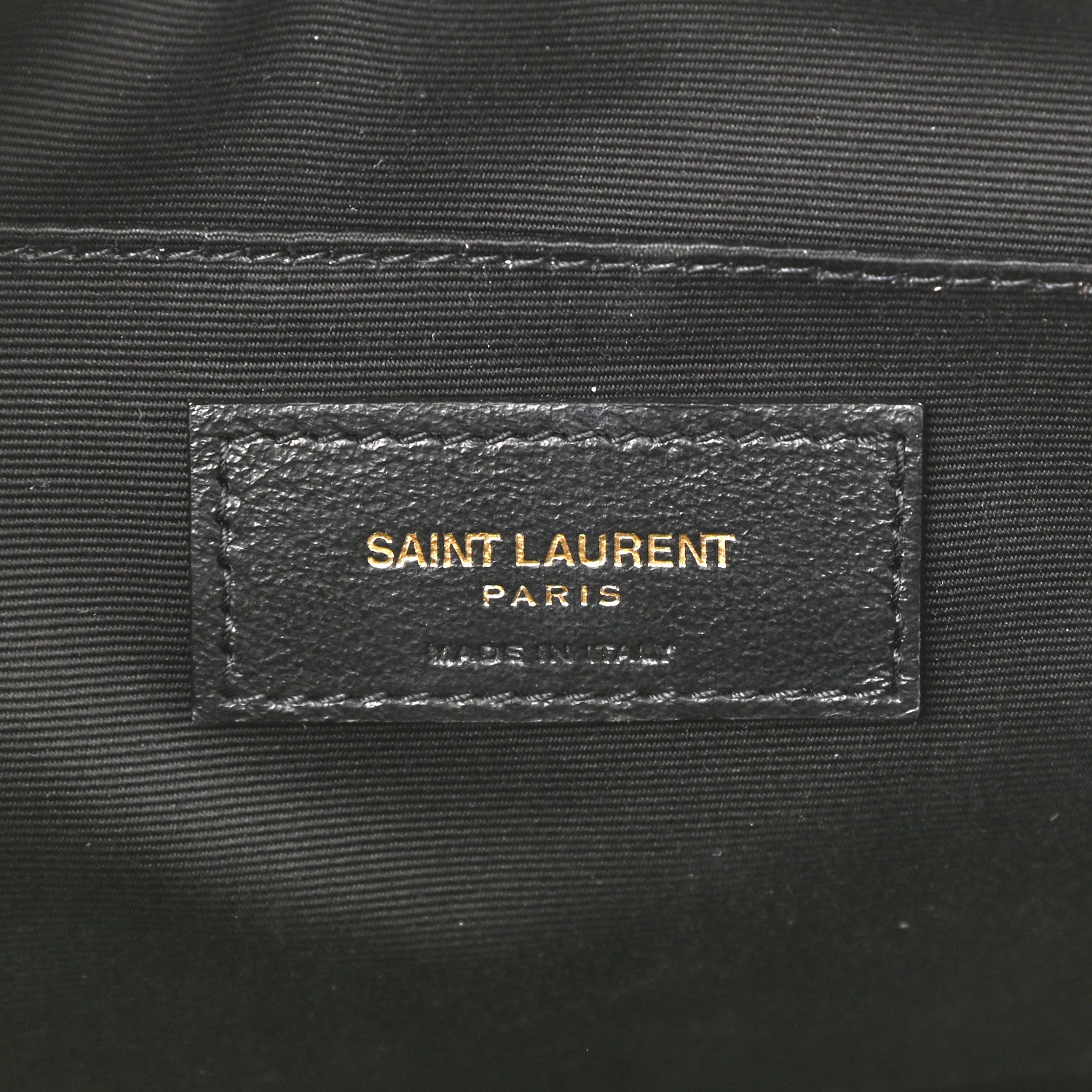 Saint Laurent Calfskin Matelasse Monogram Lou Camera Bag Dark Beige 6 of 10