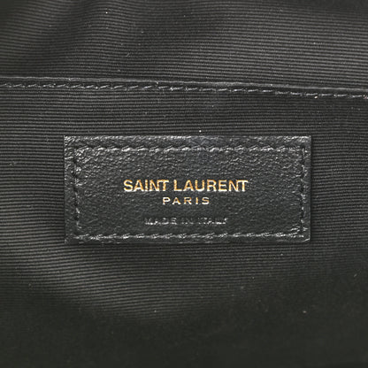 Saint Laurent Calfskin Matelasse Monogram Lou Camera Bag Dark Beige 6 of 10