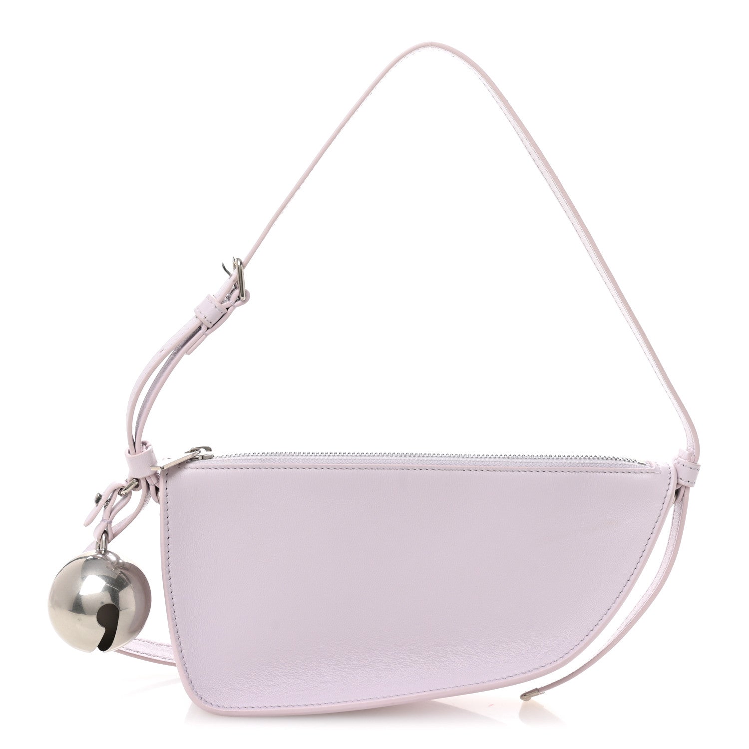 Burberry Calfskin Mini Shield Sling Bag Pale Lavender 1 of 9