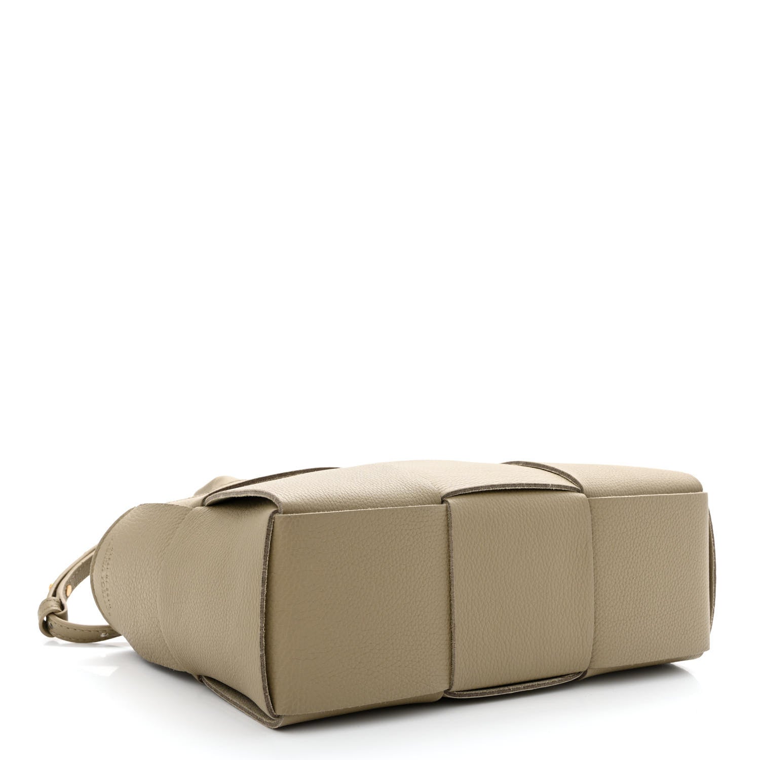 Bottega Veneta Nappa Maxi Intreccio Mini Arco Tote Taupe 5 of 12