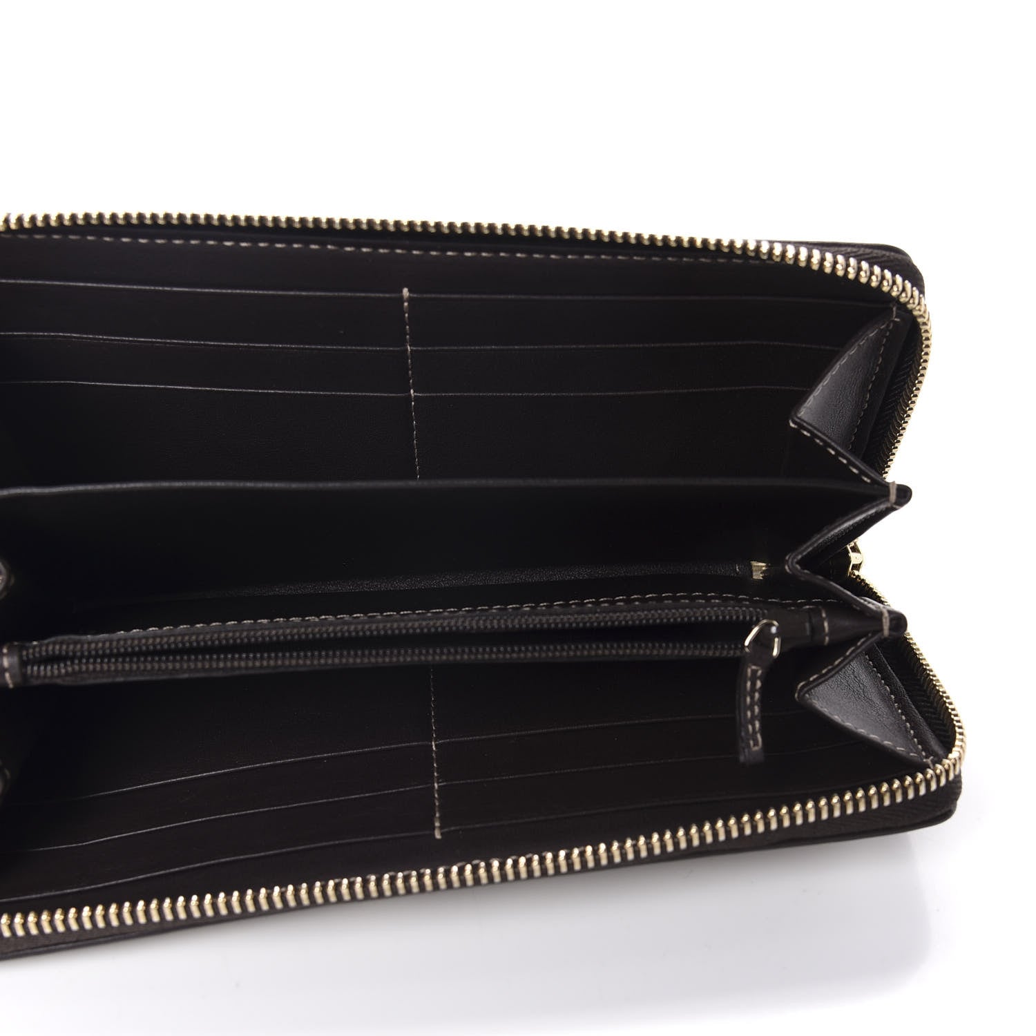 Gucci Monogram Princy Zip Around Wallet Dark Brown 5 of 7