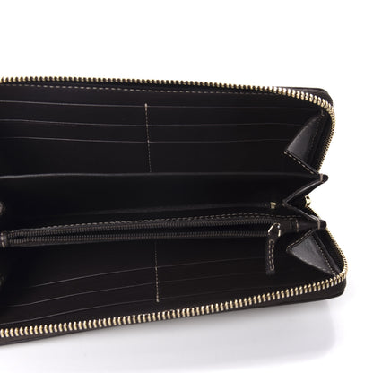 Gucci Monogram Princy Zip Around Wallet Dark Brown 5 of 7