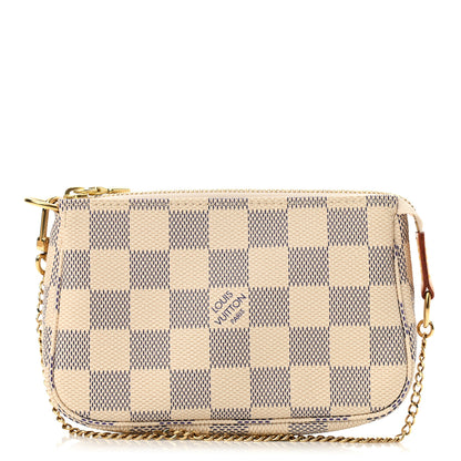 Louis Vuitton Damier Azur Mini Pochette Accessories 1 of 7