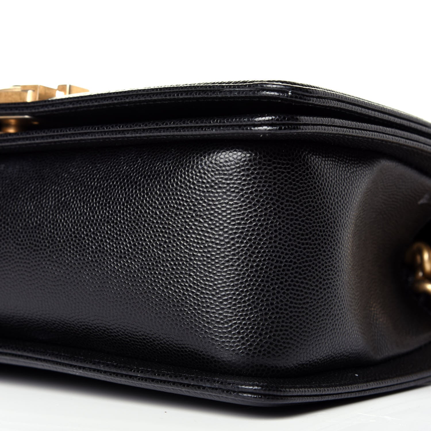 Chanel Caviar Quilted Medium Boy Flap Black 9 of 9