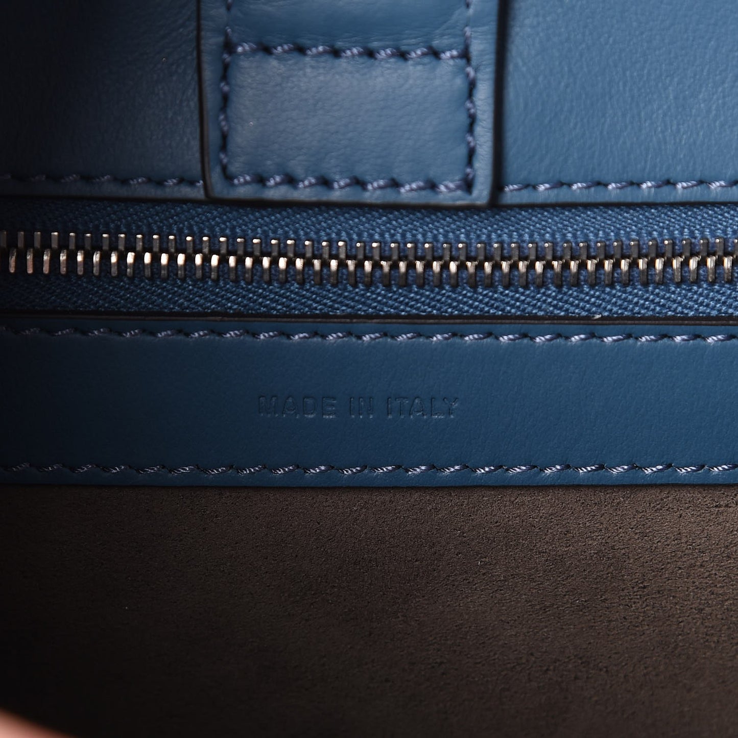 Vitello Century Raffia Elaphe F is Fendi FF Woven Embroidered Small Runaway Satchel Blue