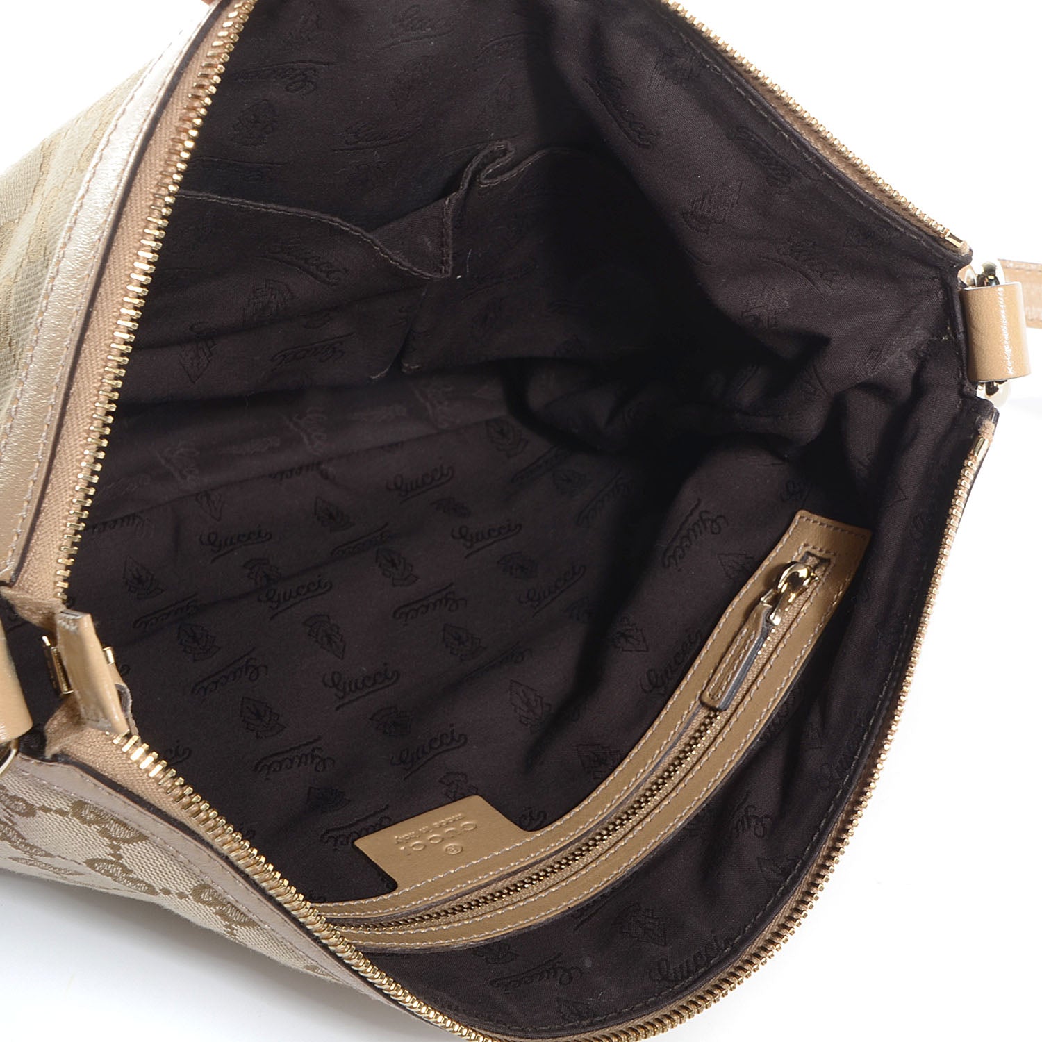 Gucci Monogram Horsebit Tassel Messenger Bag 5 of 7