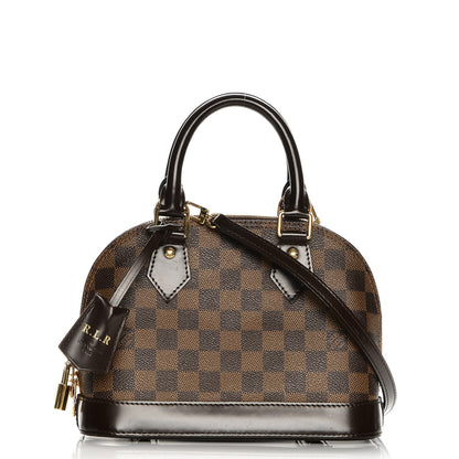 Louis Vuitton Damier Ebene Alma BB 1 of 12