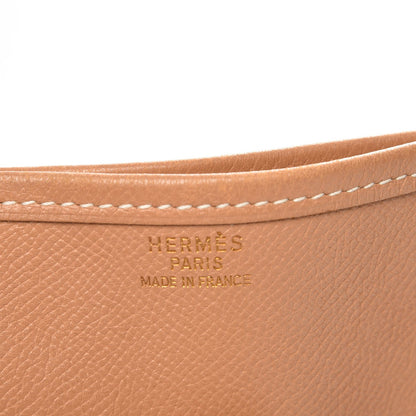 Hermes Courchevel Evelyne GM Tabac Camel 6 of 8