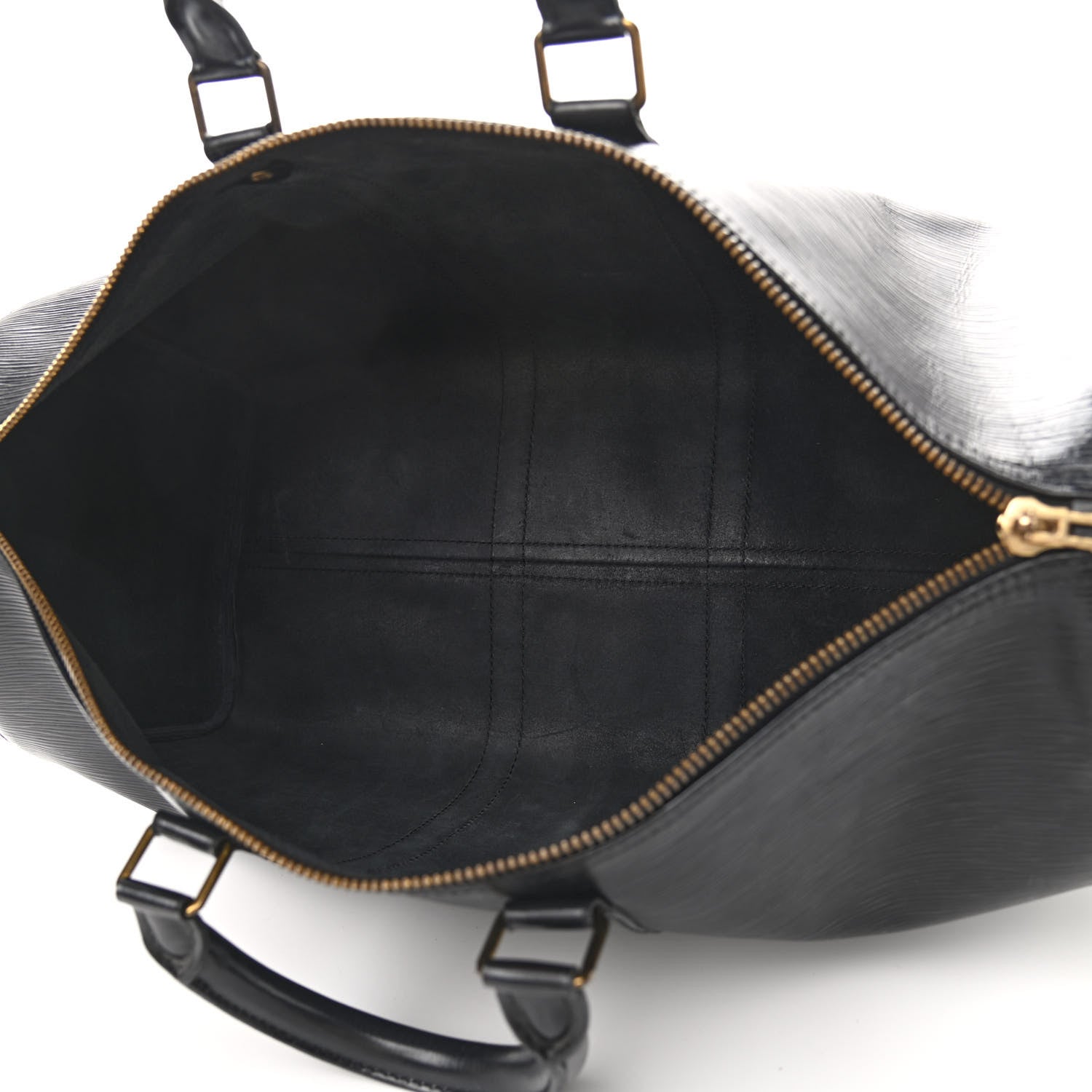 Louis Vuitton Epi Keepall 45 Black 4 of 14