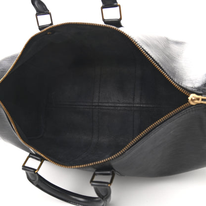 Louis Vuitton Epi Keepall 45 Black 4 of 14