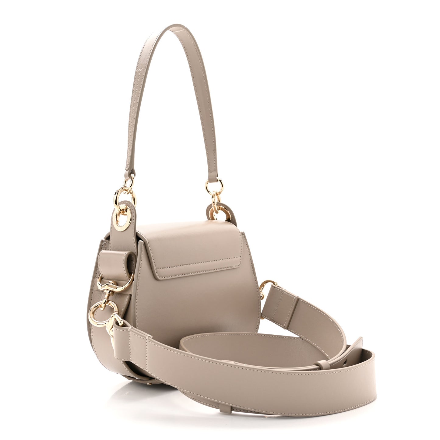 Calfskin Small Tess Bag Motty Grey