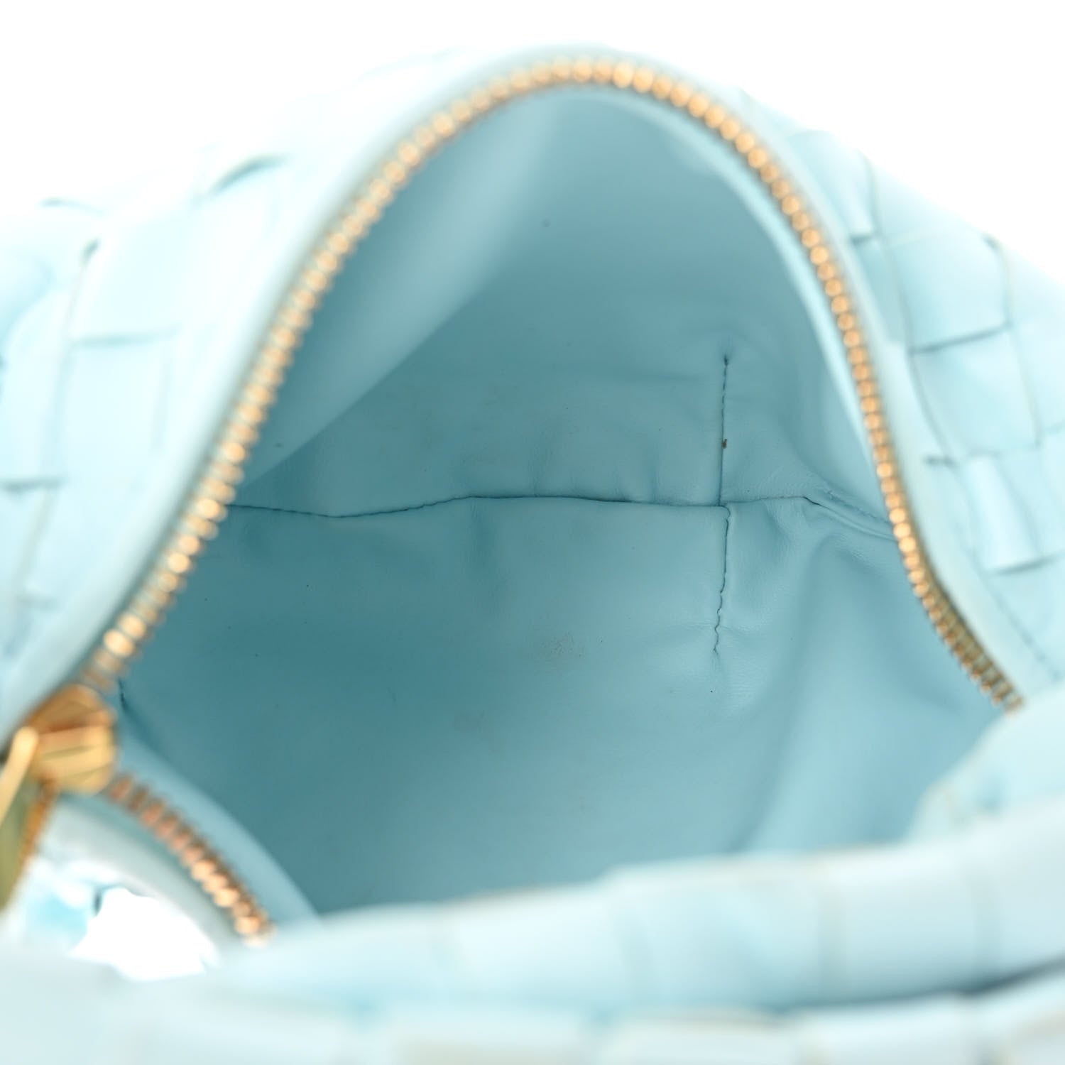 Bottega Veneta Nappa Intrecciato Mini Jodie Teal Washed 6 of 10