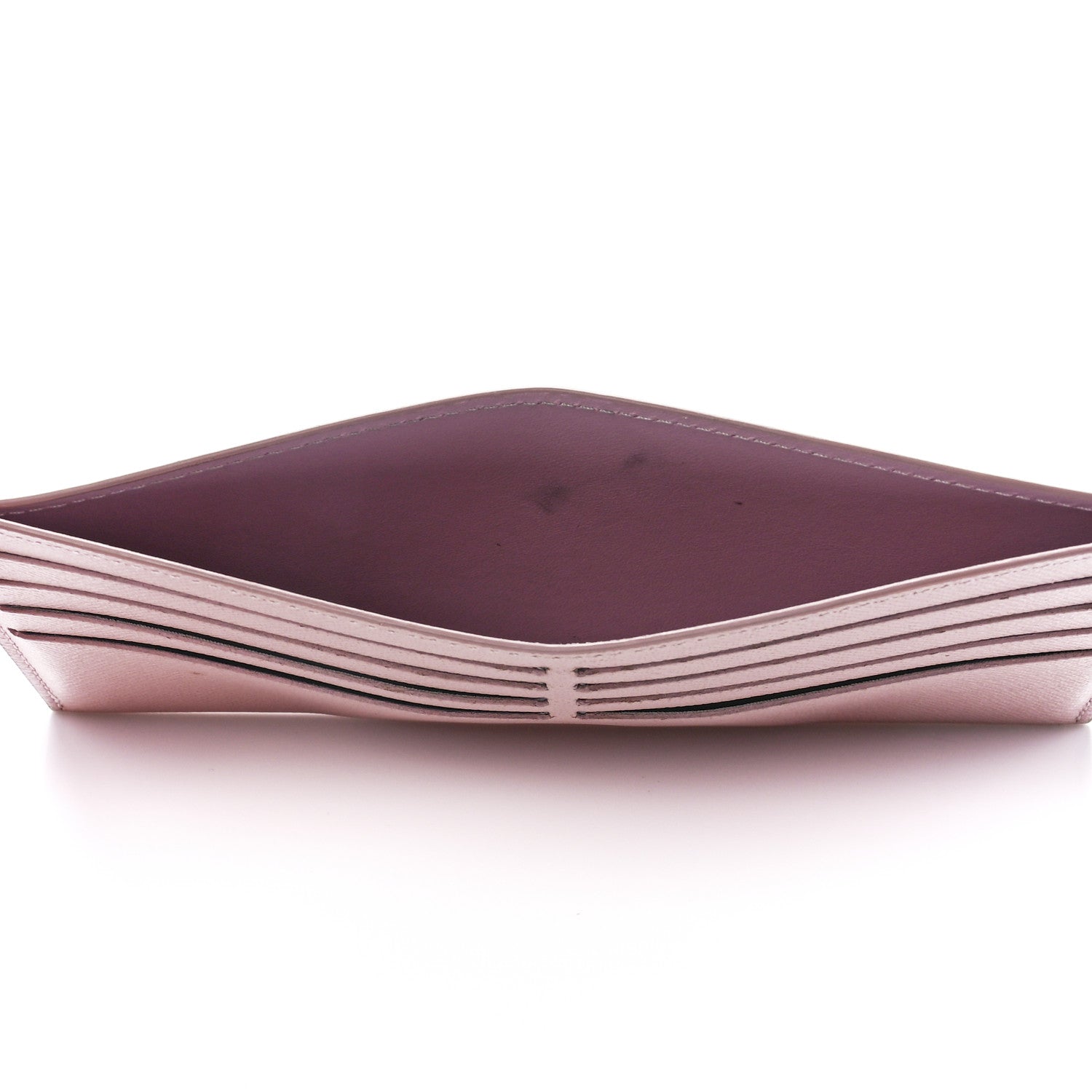 Louis Vuitton Calfskin Felicie Card Holder Insert Rose Ballerine 5 of 9