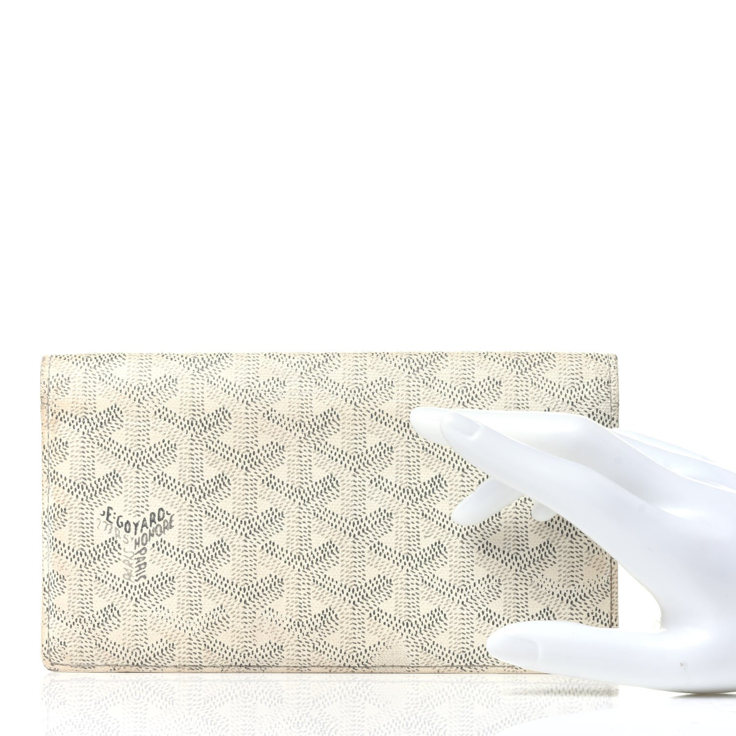Goyard Goyardine Richelieu Wallet White 2 of 12