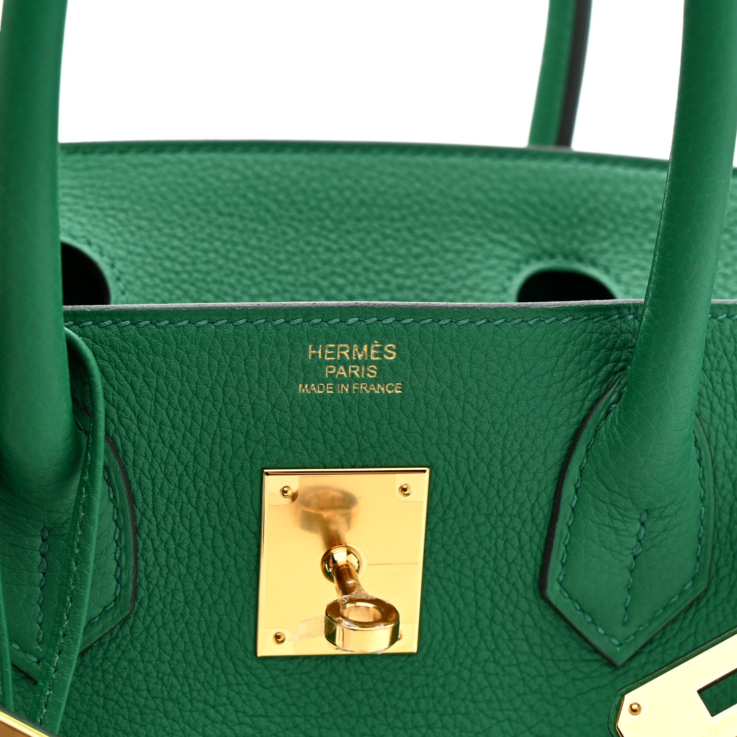 Hermes Togo Birkin 30 Vert Vertigo 6 of 11
