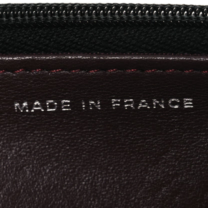 Chanel Lambskin Quilted Wallet On Chain WOC Black 7 of 14