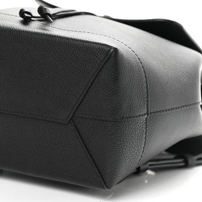 Louis Vuitton Calfskin Lockme Backpack Black 10 of 14