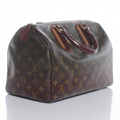 Louis Vuitton Monogram Mirage Speedy 30 Bordeaux 3 of 7
