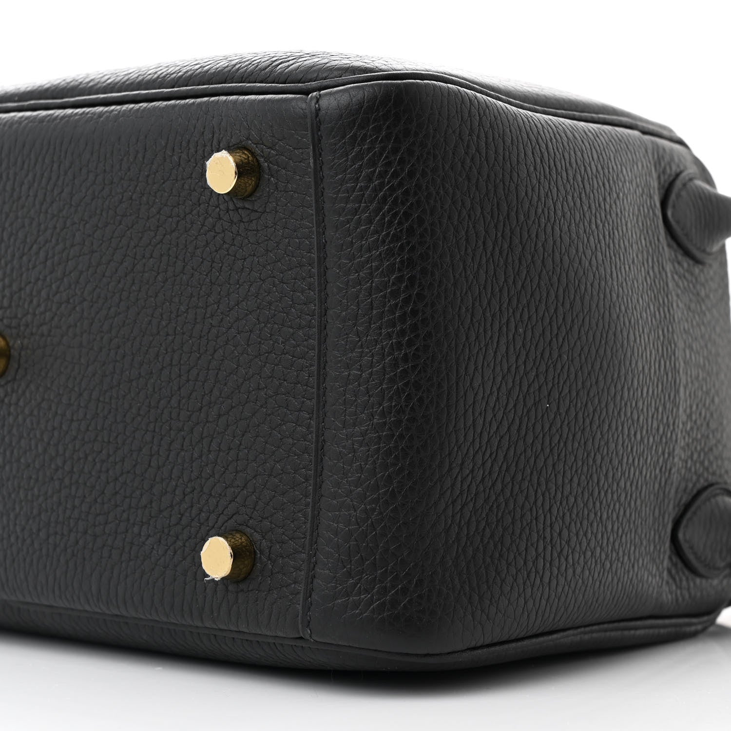 Hermes Taurillon Clemence Lindy 26 Black 10 of 10