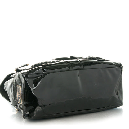 Valentino Garavani Patent Large Histoire Black 4 of 7
