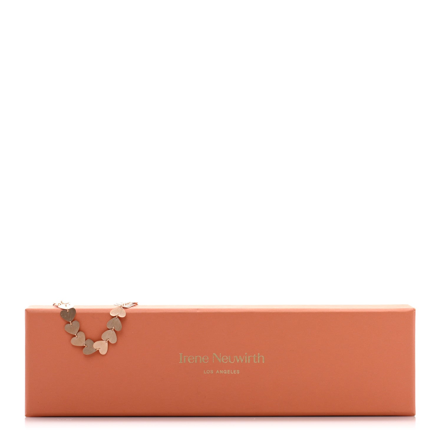 Irene Neuwirth 18K Rose Gold Small Classic Love Link Bracelet 4 of 4