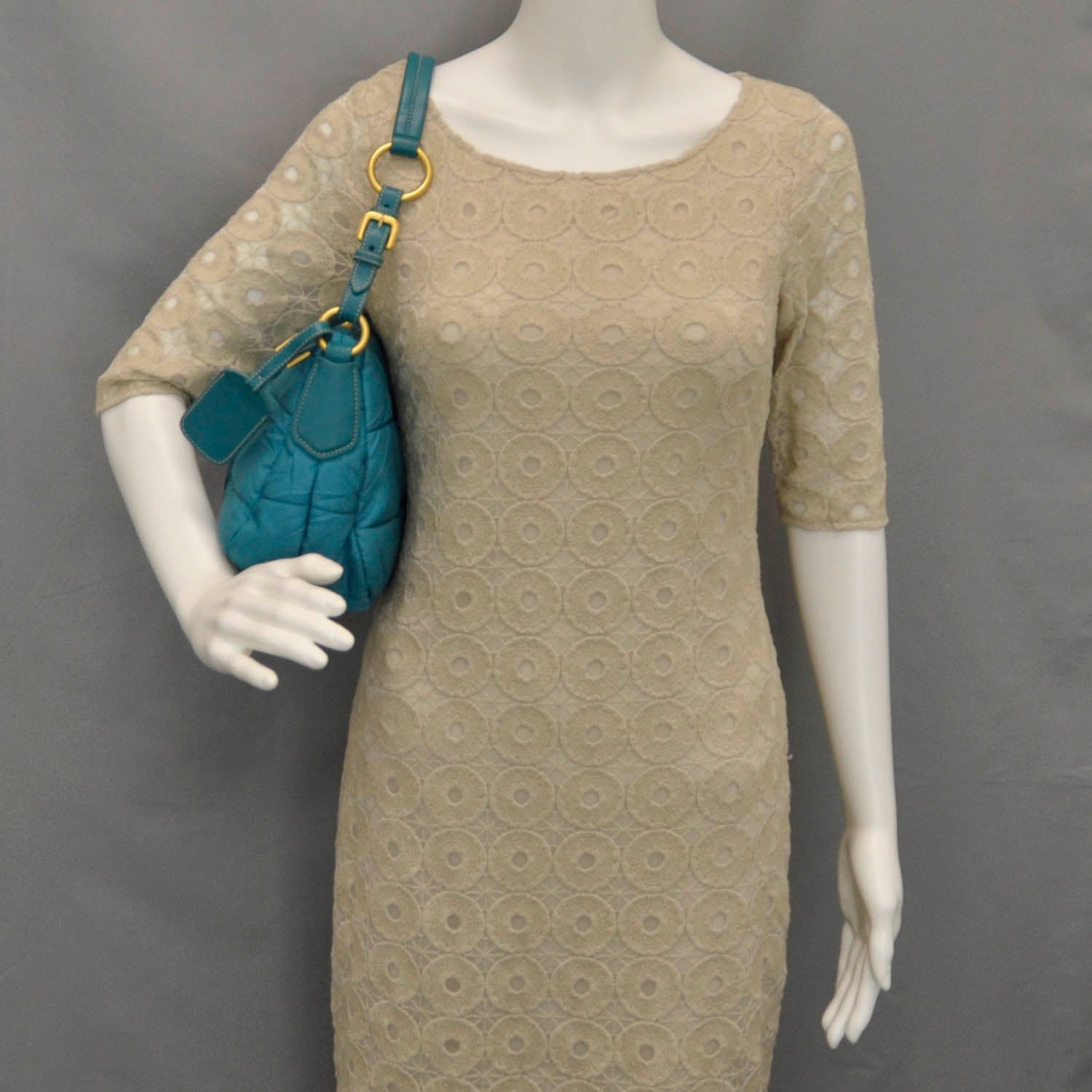 Prada Tessuto Nylon Quilted Shoulder Bag 2 of 8